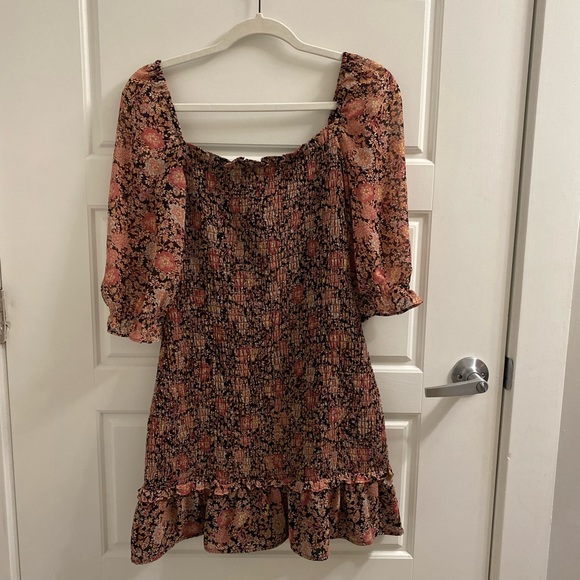 1.State Smocked Dress - Picture 1 of 3